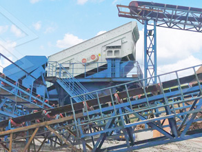 时产350-400吨萤石砂石机器